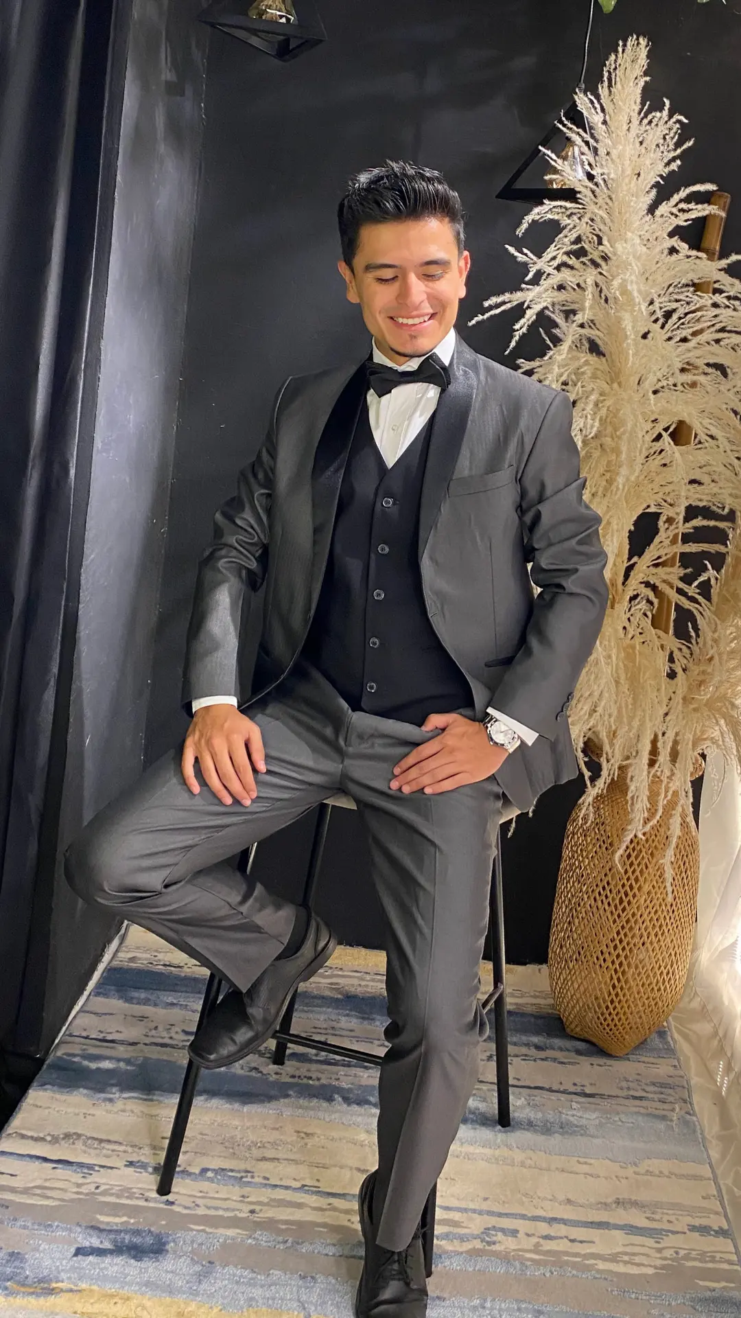 Traje de Caballero Gris Slim
