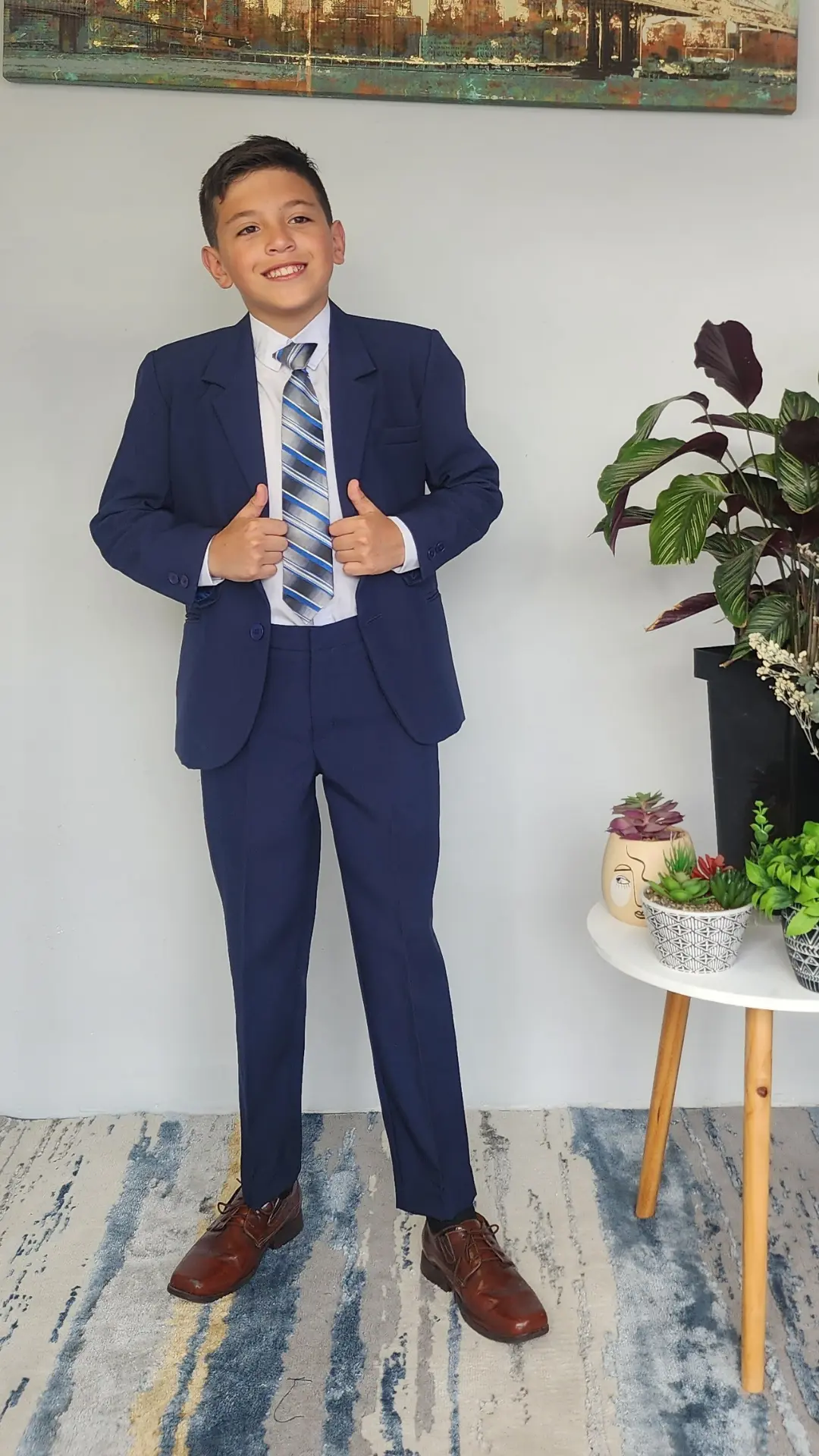 Traje de Niño Azul Noche